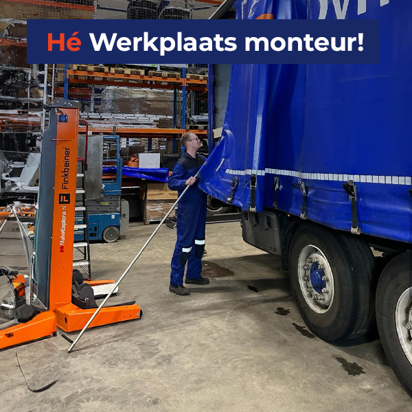 Werkplaats monteur 